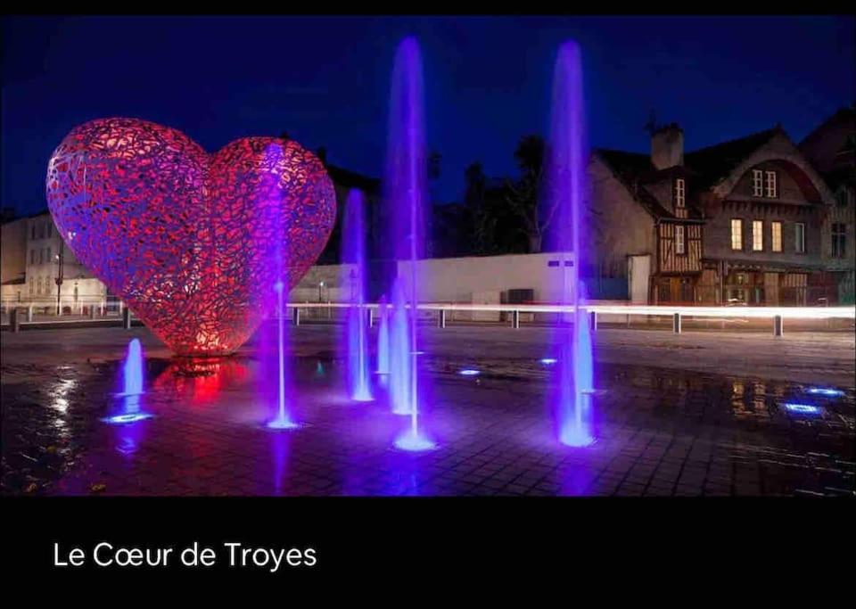 Superbe T2 De Caractere Au Centre Classe 3 Etoiles Troyes Kültér fotó